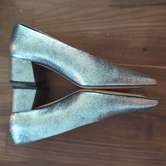 VINCE Rafe pointy toe block heel pumps - Picture 6 of 13